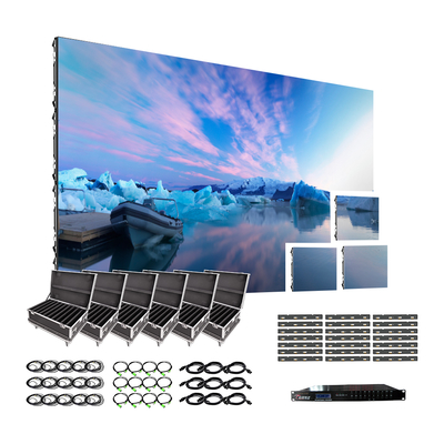 Full Color Concert Church Video Wall Event Stage P2.6 Indoor Rental LED Display Screen
