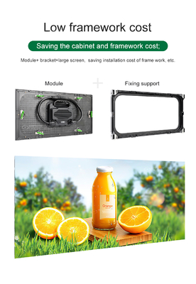 Outdoor Commercial Advertising Wall Mounted LED Sign Display P4 P5 P6 High Brightness Full Color Video Wall LED Screen