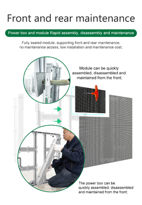 5ft by 10ft P6 IP65 Waterproof Lightweight Billboard Durable LED Panel Video Wall Outdoor LED Display Screen for Shopping Mall