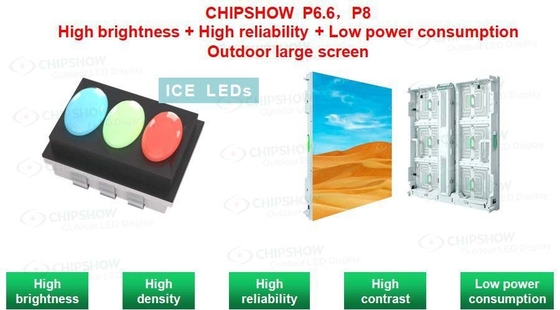 P6 P8 P10 Front and Rear Service Digital Outdoor Fixed Led Display Billboards Signs Boards Signage Advertising Screen