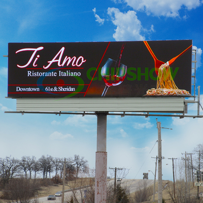 Outdoor Large Dual Side Advertising Billboard P10 P16 DIP Pantalla LED Screen Display