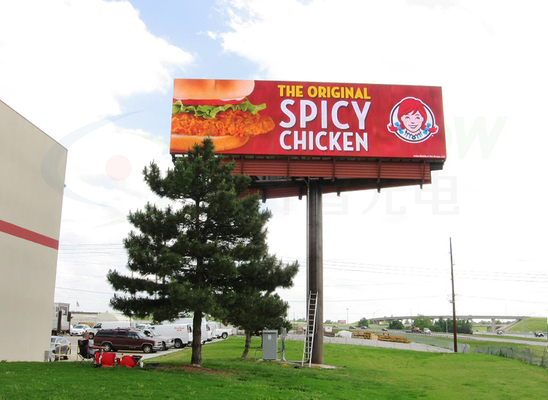 P6 6.67mm P8 8mm P10 10mm Front Service Shopping Mall Digital Signage Outdoor LED Advertising Screen Display Billboard Sign