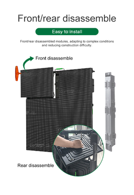 Efficient Heat Dissipation 960x960 P5 Outdoor LED Panels Lightweight Fixed LED Display for 4k Billboards Outdoors LED Display